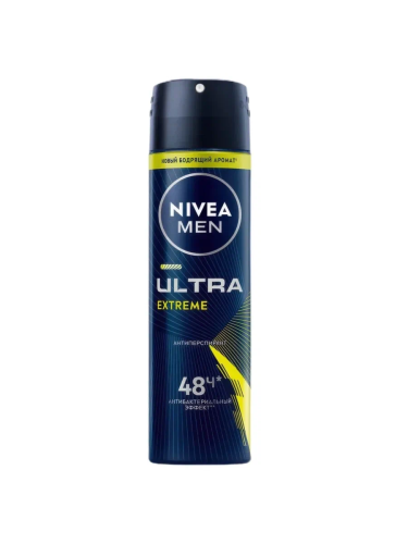 NIVEA MEN антиперспирант ultra extreme 150мл спрей